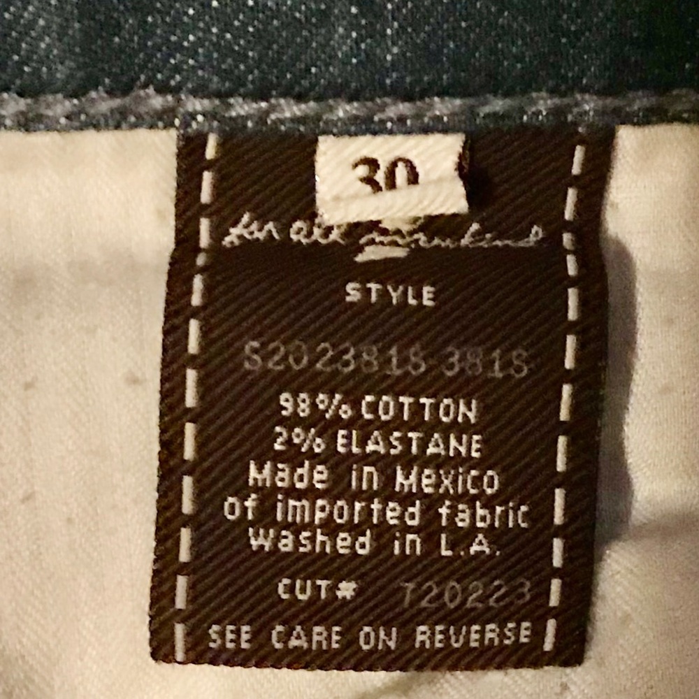 7 for Mankind Dojo Crop Stretch Jeans - Picture 4 of 6